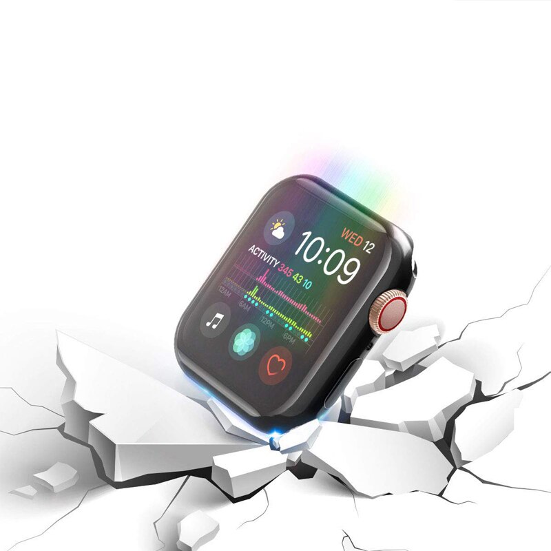 Case Pelindung Layar Bahan Tpu Untuk Apple Watch 6 Se 5 4 3 2 1 42mm 38mm 5 44mm 40mm