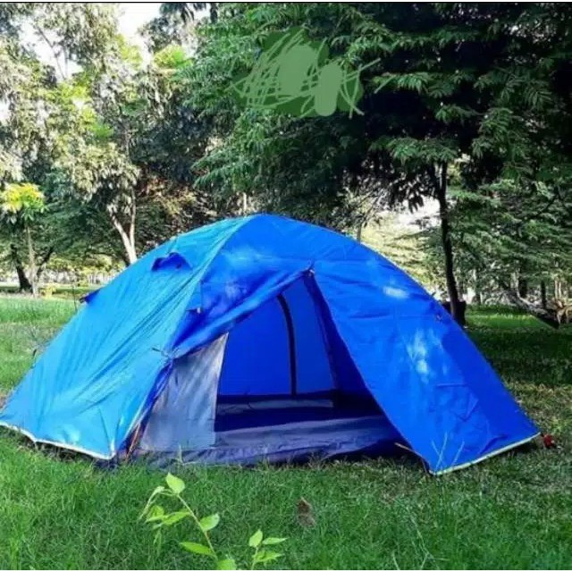 Tenda Camping Dobel Layer - Kapasitas 2-3 orang Merek Compass Waterproof Ultralight Kemping Outdoor