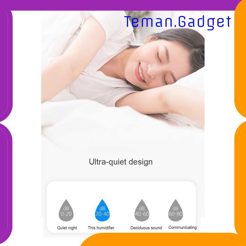 TG-CE083 Taffware HUMI Humidifier LED Night Projection Lamp 500ml - HUMI H99