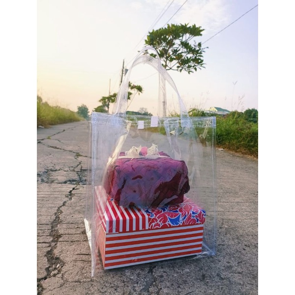 

Tas Mika Transparan Muat Kardus Hajatan 25x22x27