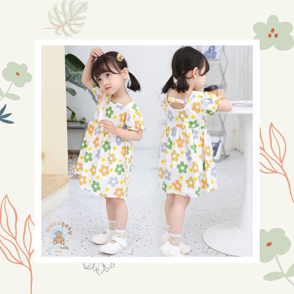 MBSS - DRESS JOLLYCIA POPS dress anak IMPOR/dress anak perempuan/PRINTED DRESS/dress 100% KATUN PREMIUM QUALITY - DS4