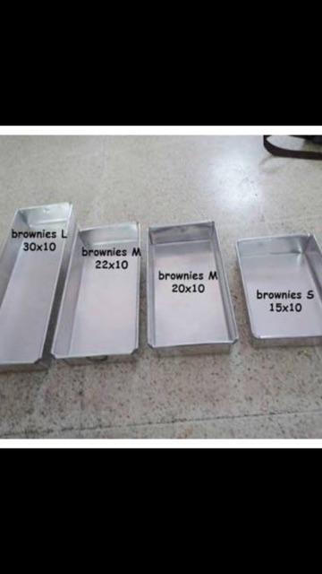 Loyang Brownies Uk 15x10 Tebal