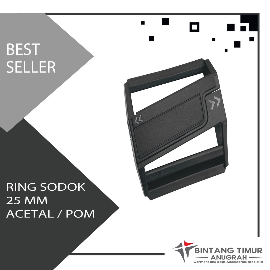 Ring Sodok Magnet Kunci Slot Sodok 25MM Buckle Tactical