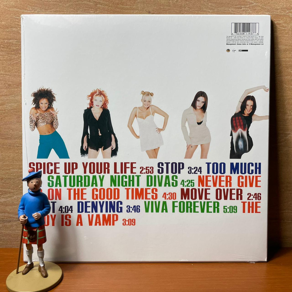 PIRINGAN HITAM / VINYL SPICE GIRLS - Spiceworld