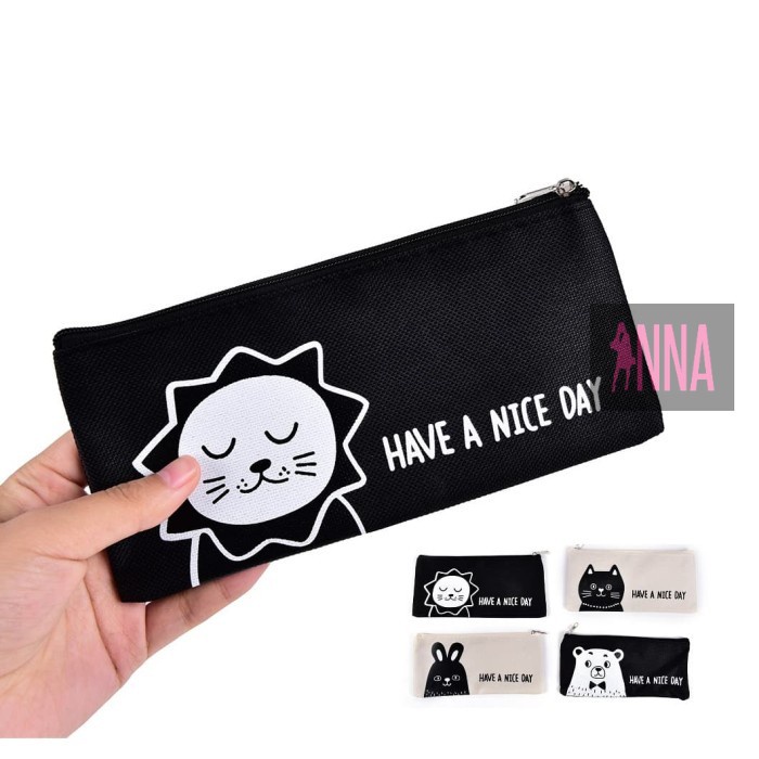 

Promo Shopee TP0060 Tempat Pensil Have A nice Day Pencil Case / Tempat Kosmetik - rabbit Termurah