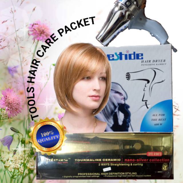 Paket Alat pengering rambut
