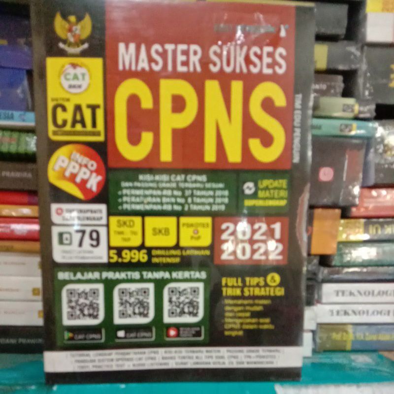 Buku MASTER SUKSES CPNS 2021 2022