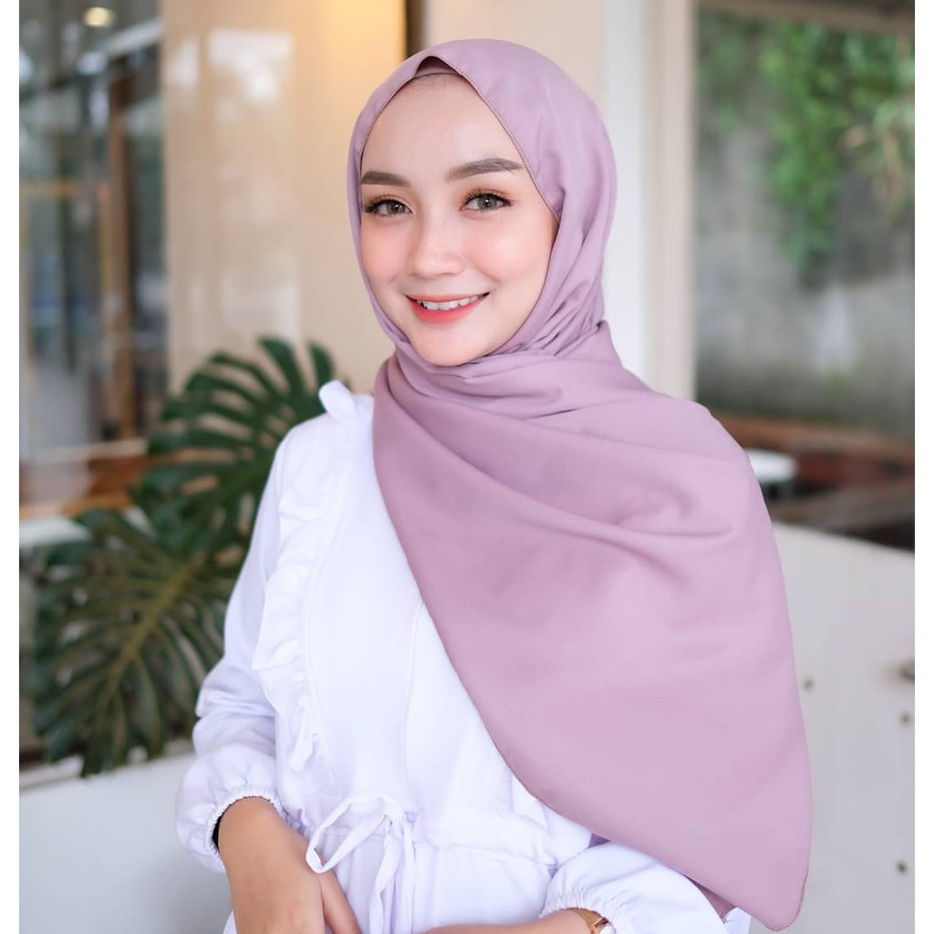 Hijab Pashmina Diamond 180x75 / Pashmina Diamond / Hijab / Pasmina-DUSTY PURPLE