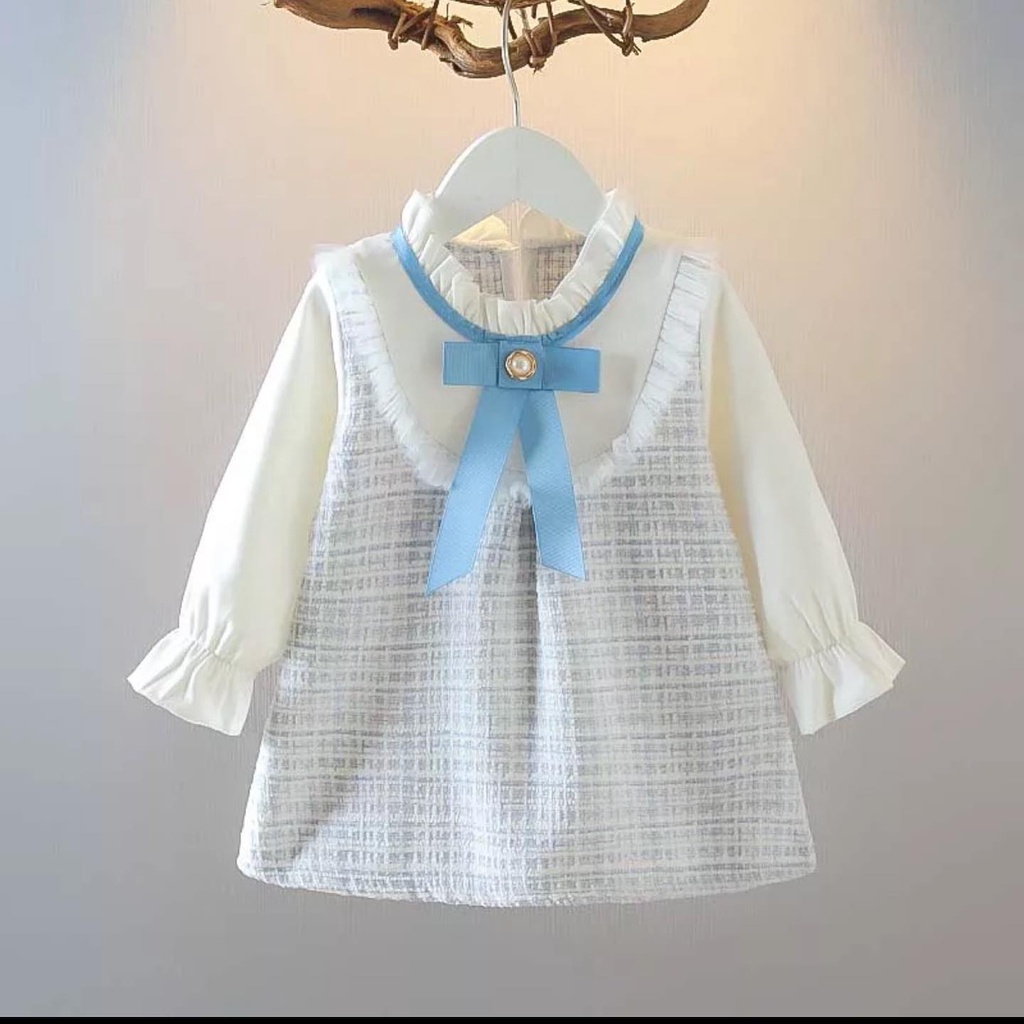 DRESS ASLI IMPORT DIANA JEJU LUCKY CAT baju pakaian mewah kondangan anak bayi perempuan cewek terlaris murah-1