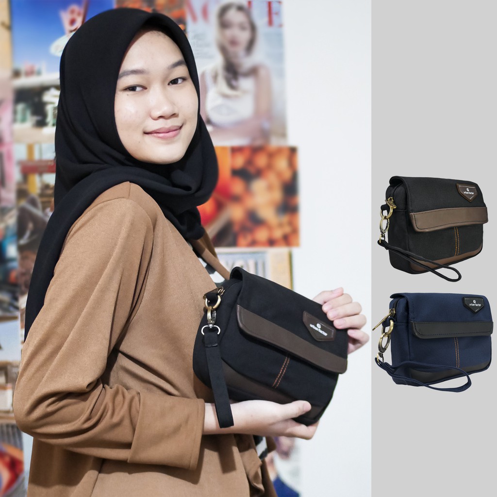 Clutch urban factor - Buck Up  Hand Bag Pouch Tas Tangan Kanvas