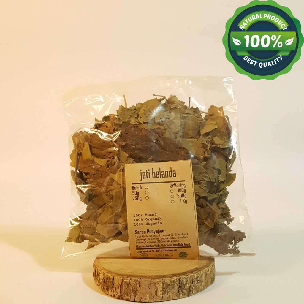 

DAUN JATI BELANDA KERING 1000 GRAM / 1 KG - Sonchus Arvensis - M