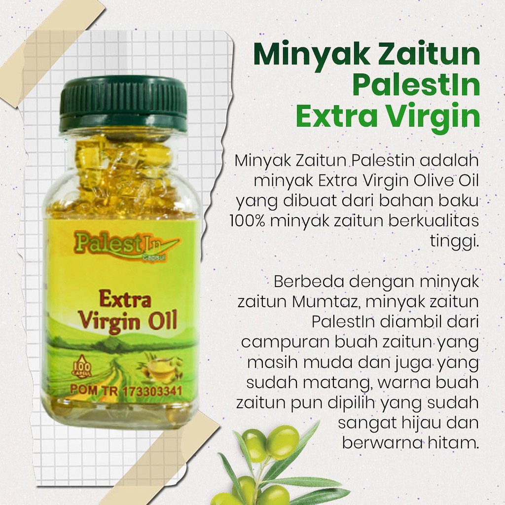 Alami Melancarkan Persalinan Minyak Zaitun Asli Murni Extra Virgin Palestin Kapsul Ibu Hamil Diminum Indonesia