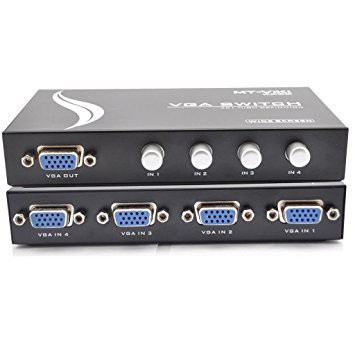 VGA SWITCH HD 1 TO 4  MANUAL 4 PORT