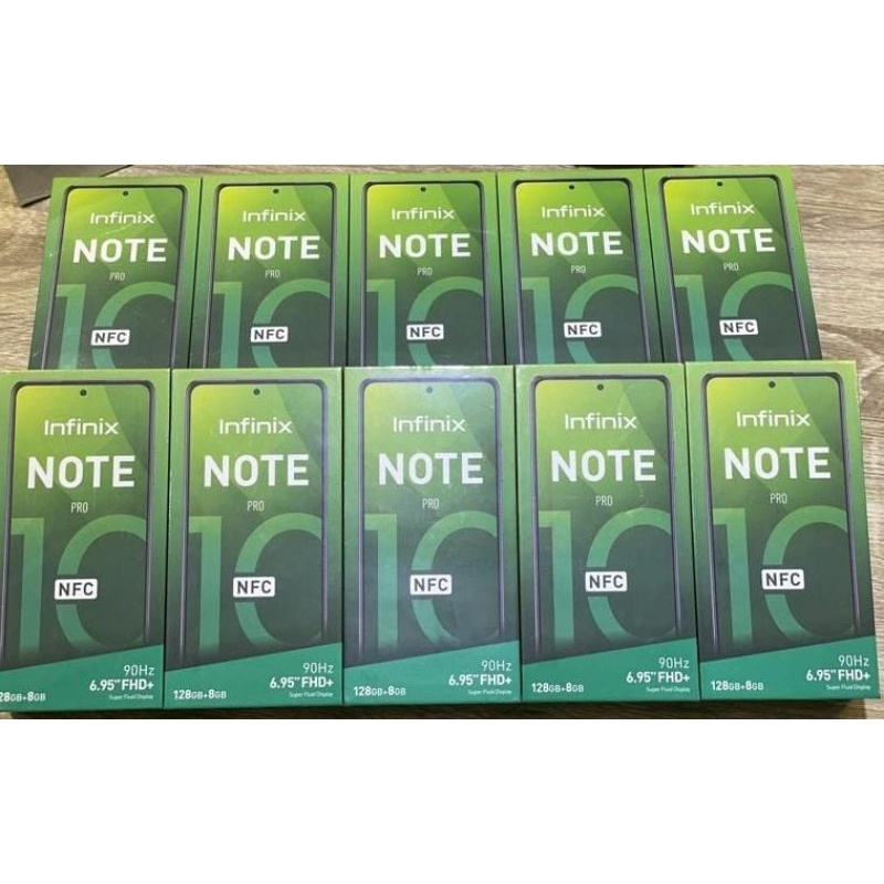 INFINIX NOTE 10 PRO [NFC] [8/128] & [6/64] NEW GARANSI RESMI