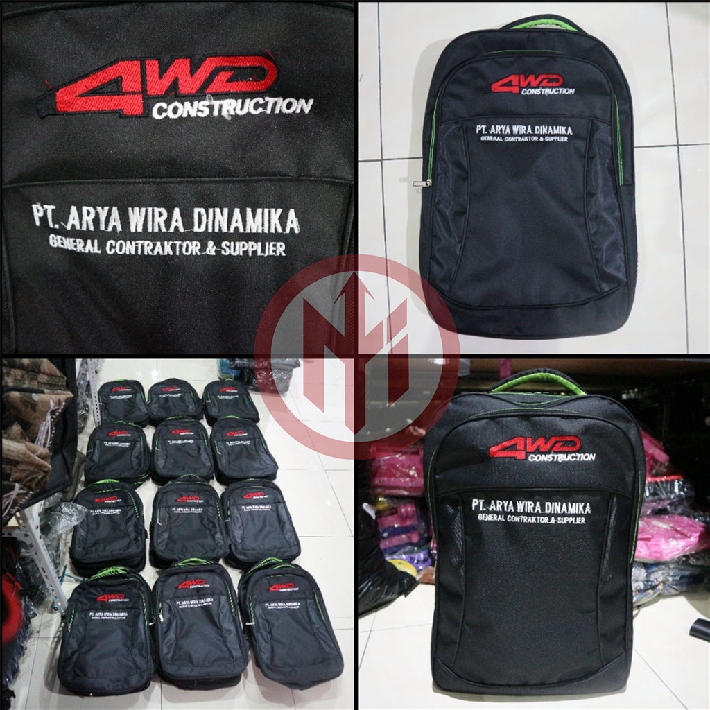 VENDOR TAS SOUVENIR SEMINAR INSTANSI YAYASAN PERUSAHAAN RANSEL PRIA BRANDED AWD CONTRUCTION KEREN FA