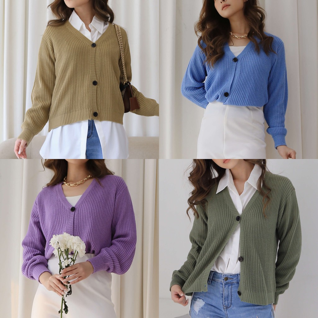 Brissa Knit Cardigan Cardigan Rajut Shopee Indonesia Brissa Knit Cardigan Cardigan Rajut Shopee Indonesia