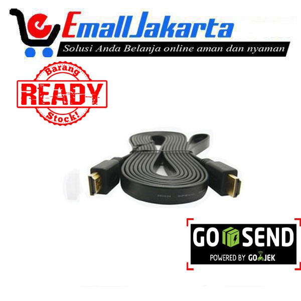 HDMI to HDMI FLAT Cable 1.4  for DVD 3M 1080 FULL HD