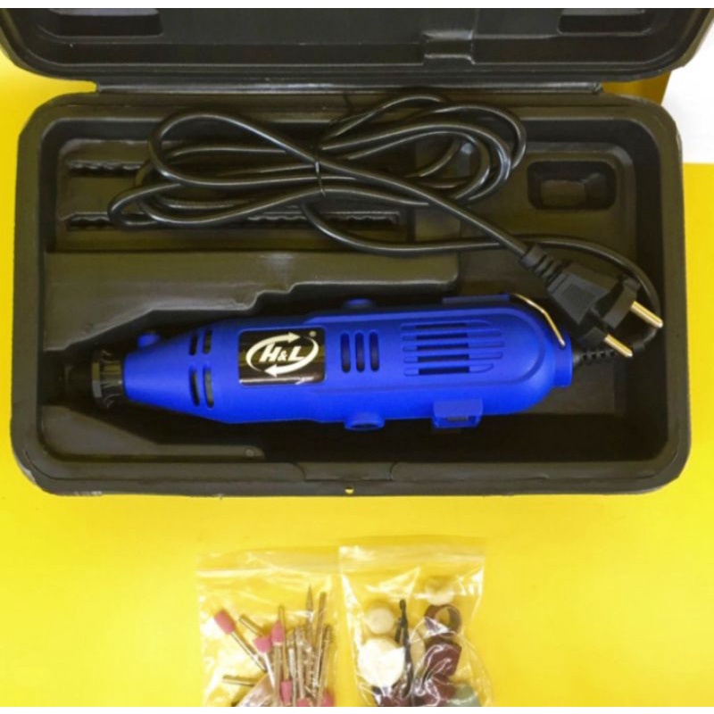 MINI DIE GRINDER TUNER SET HL MESIN GERINDA BOR MINI TUNER