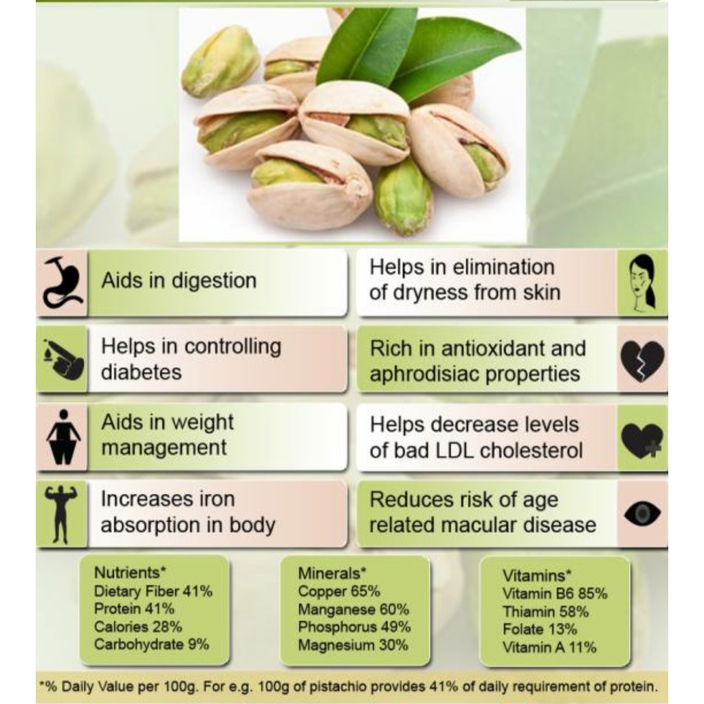 

Kacang Pistachio 1 kg Fustuk Oleh Oleh Haji