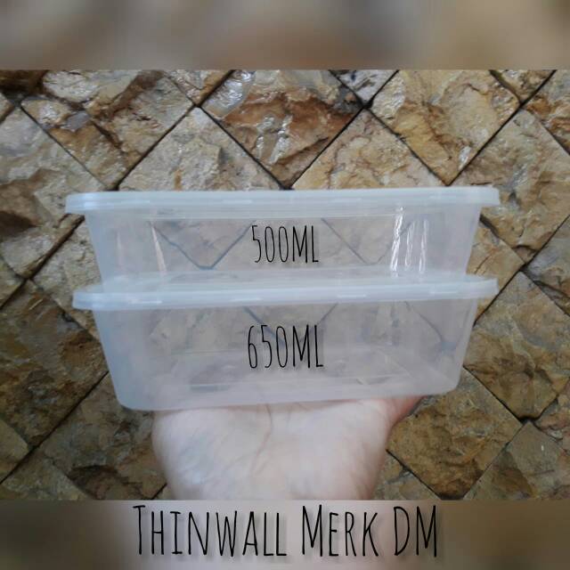Thinwall 500ML / Thinwall 650ML / Box 500ml / Box 650ml