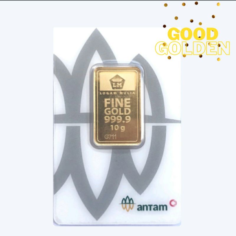 Logam Mulia Emas Antam 10 gram Press Certieye LM