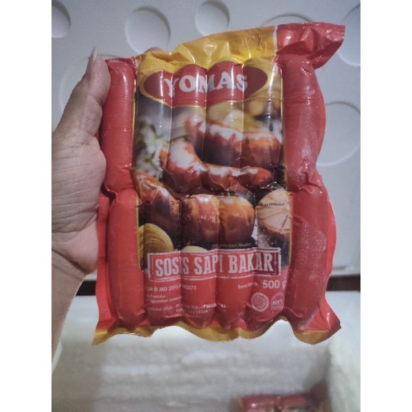 

yomas sosis sapi bakar 500 gram isi 12 pcs