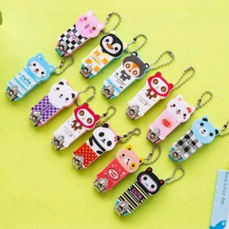 Gunting Kuku Karakter Motif Cartoon Lucu