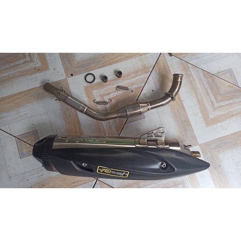 Knalpot ROB1 Aerox Old/New Nmax/Lexi Ori