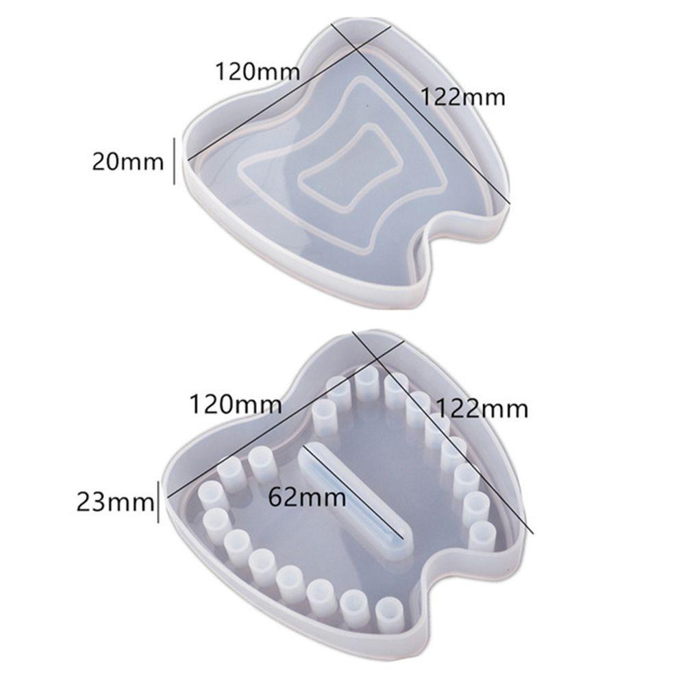 Preva Cetakan Resin Kotak Gigi Bayi Handmade Lanugo Botol Baby Tooth Milk Teeth Holder