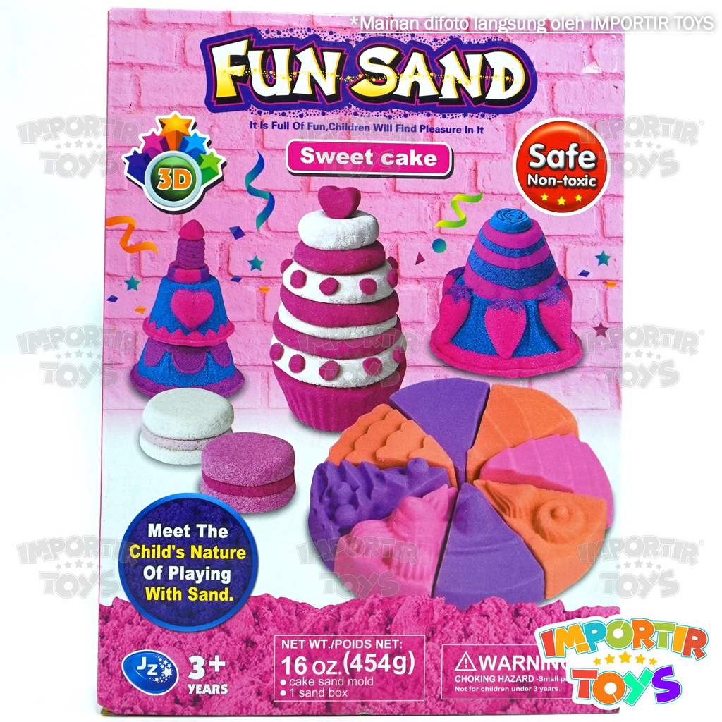 Mainan Pasir Sand Play Set Fun Sand Mainan Anak Edukasi Toys Kid