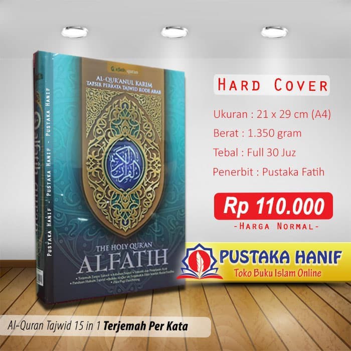 Al Quran Al Fatih Besar A4   Tafsir Perkata   Tajwid Kode
