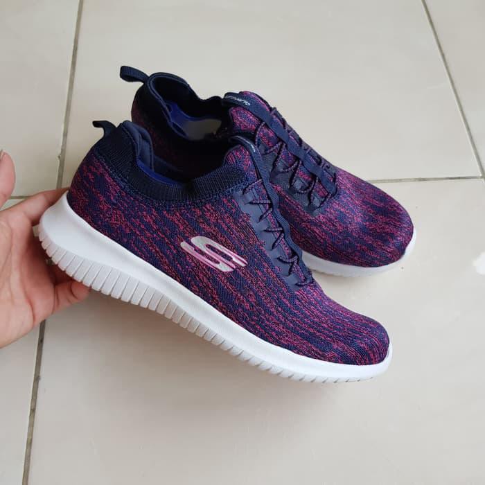 Sepatu Original Skechers Hartnel Woman Fuschia