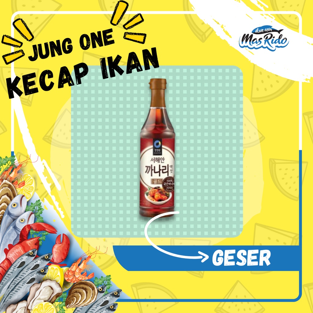 

Sauce Kecap Ikan Korea Daesang Chung Jung One Canary 500gram