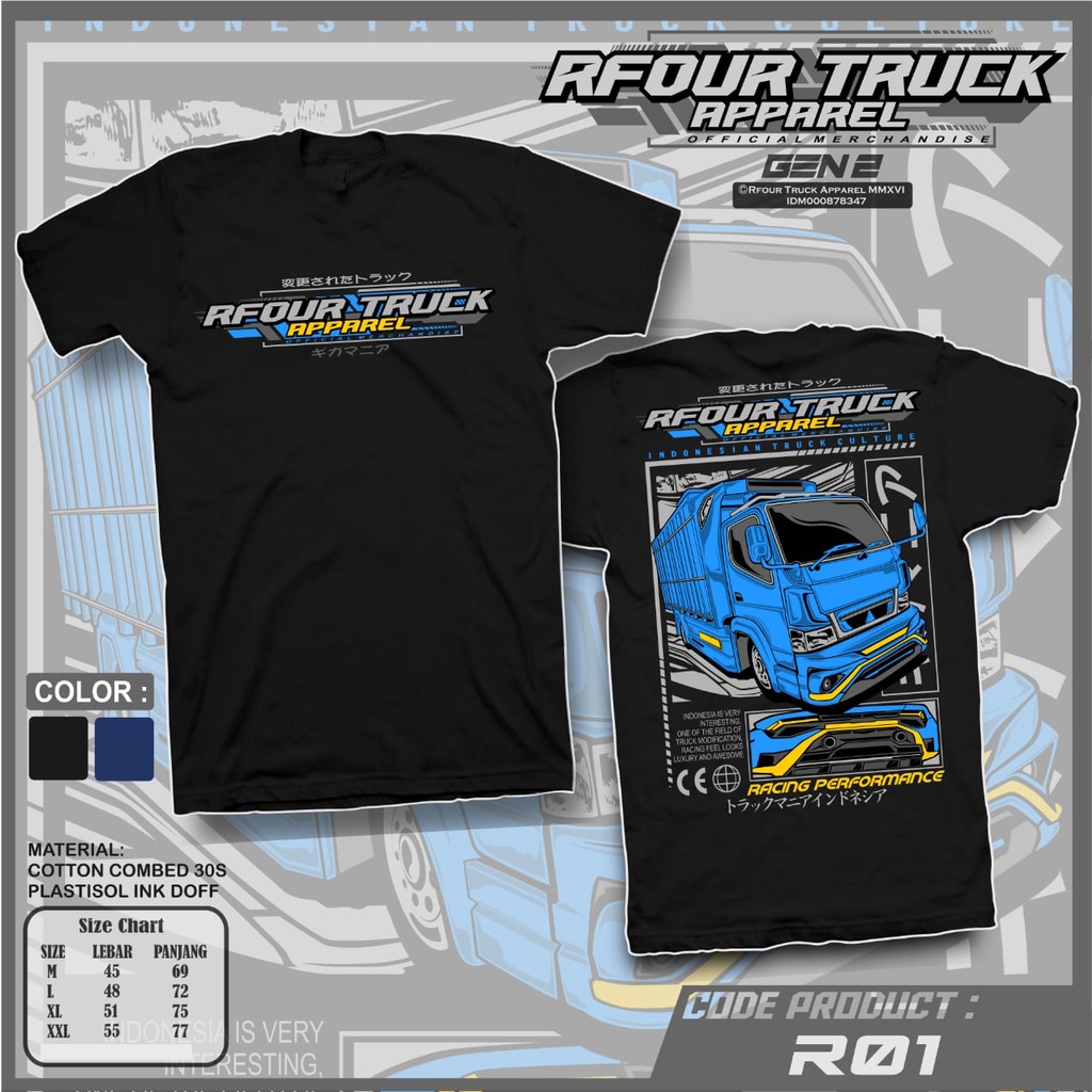 Baju Truk Oleng Dewasa Indonesia // Baju Truck Ayam Balap // Kaos Truk Oleng Dewasa Terbaru // Kaos 