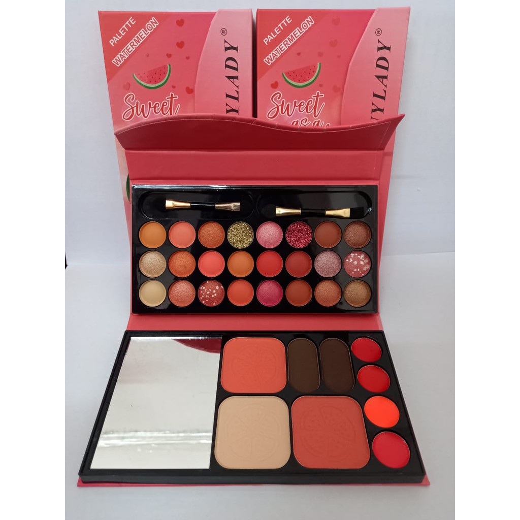 [ECER] EYESHADOW / EYE SHADOW ANYLADY SWEET WATERMELON PALETTE NO.8636F