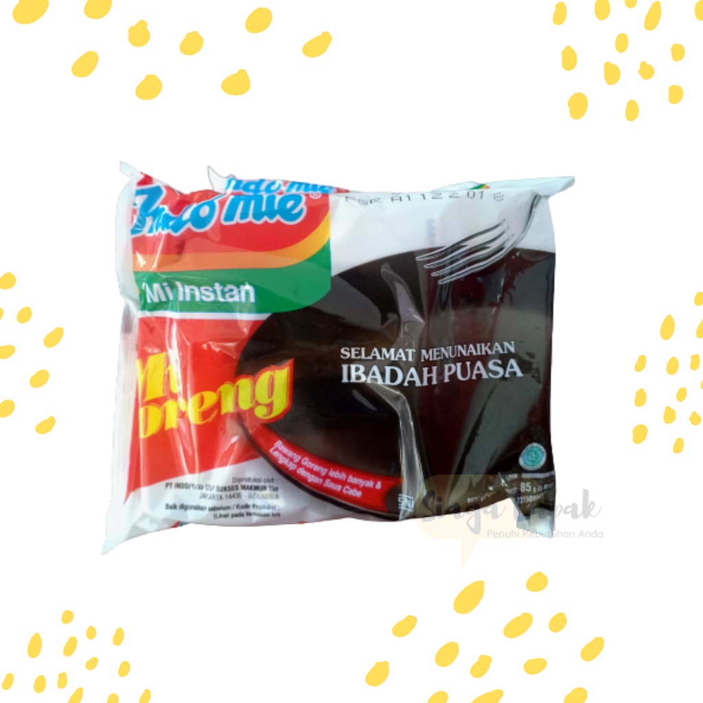 Paket Indomie Mi Goreng 85gr 10pcs - Indomi Lebih Murah dan Hemat