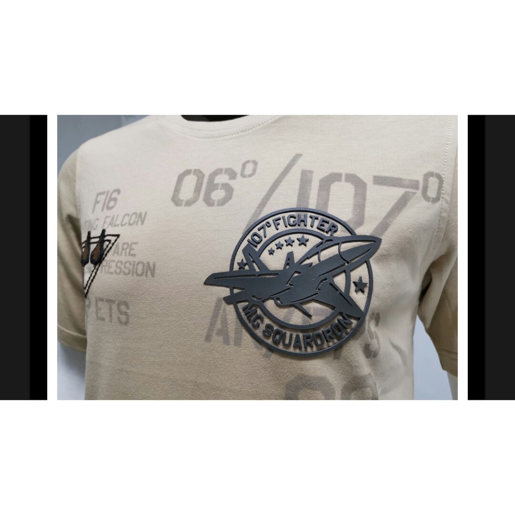 Kaos Lengan Pendek Pria MGee 3451C Original Oliver 047 Cream