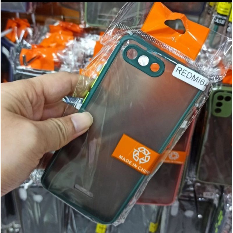 Xiaomi Redmi 6A case fuze dove doff matte colour warna