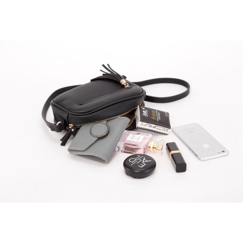 Tas Selempang Rumbai Import55#