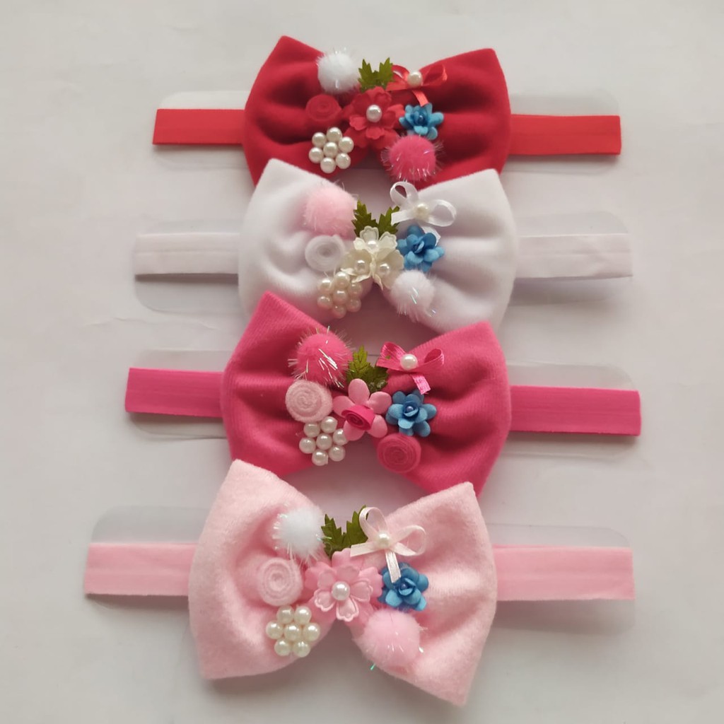 [AC] Bandana Bayi Model Karet Pita Besar