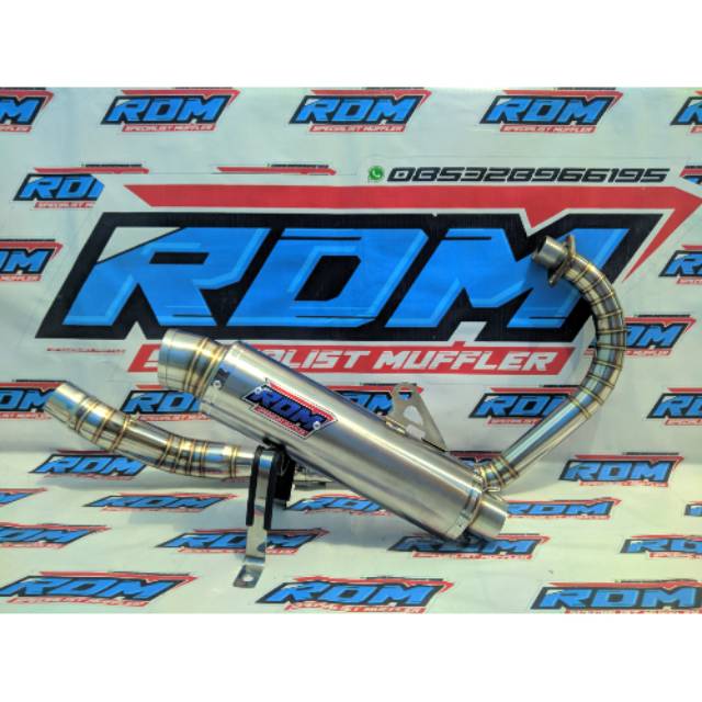 Knalpot CB GL MP TIGER HEREX original RDM SPESIALIST MUFFLER