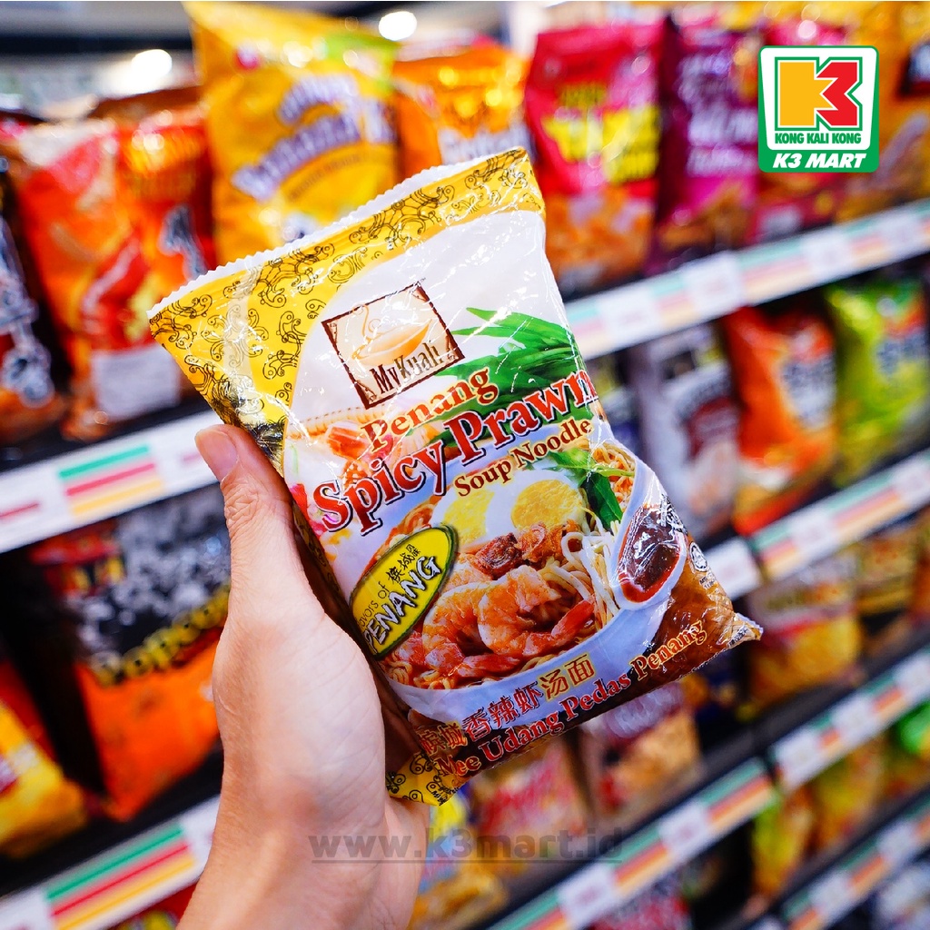 

Mykuali Penang Spicy Prawn Soup Noodle 105gr