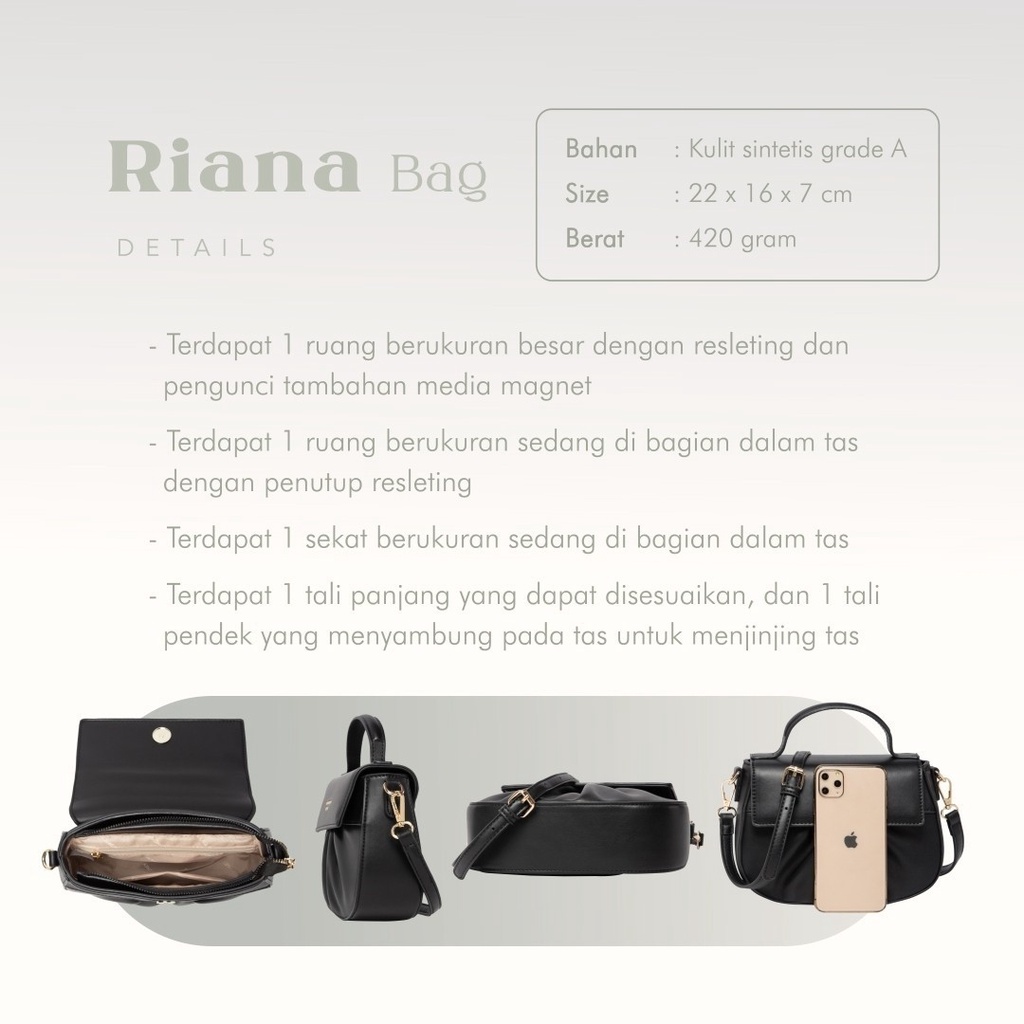 JIMS HONEY RIANA BAG TAS SELEMPANG WANITA