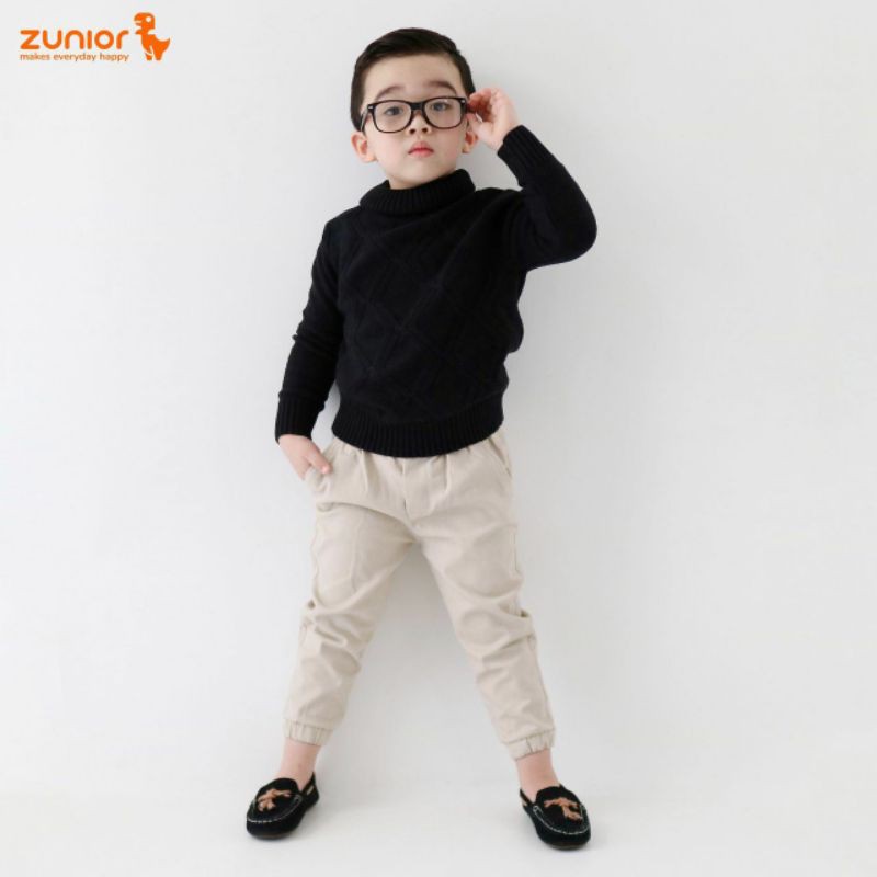 Jogger Anak Zunior Premium Cream