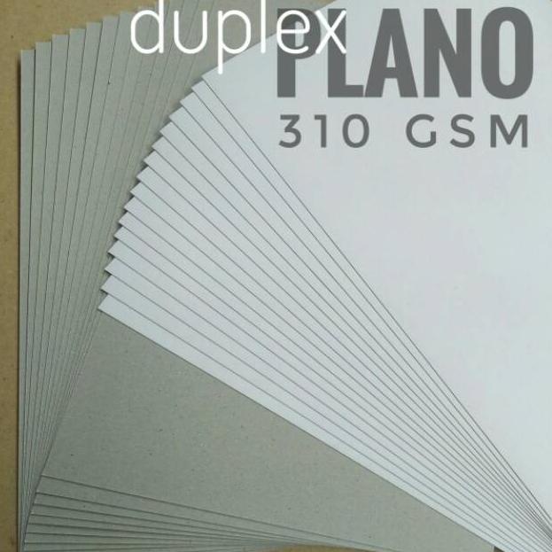 

[KODE HR6H0] ( 5 Lembar ) Kertas Duplex Duplek 310 Gsm Uk Plano 79cm X 109cm