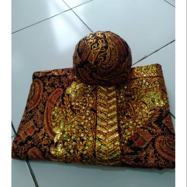 Kain wiron payet+blangkon