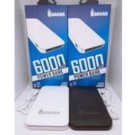 POWERBANK BAGAN 6000 Mah original 100% slim