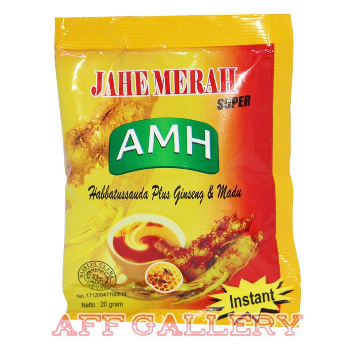 

Jahe Merah Super AMH Sachet