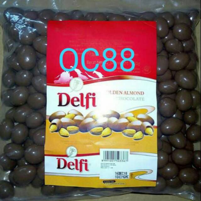 

Coklat delfi almond