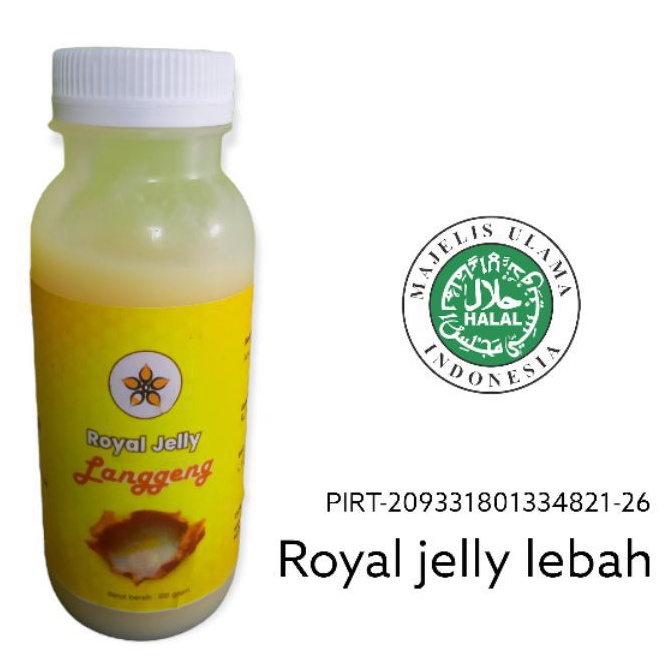 

royal jelly 100 gram mix madu murni
